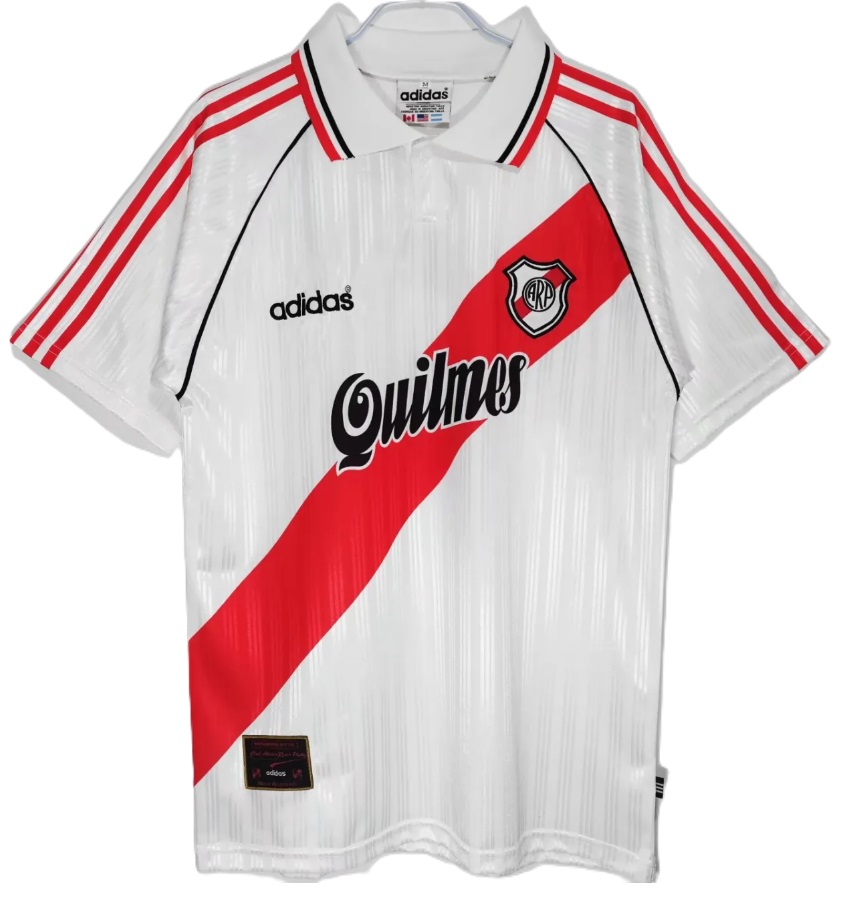 Camisa I River Plate 1995 1996 Adidas retro 